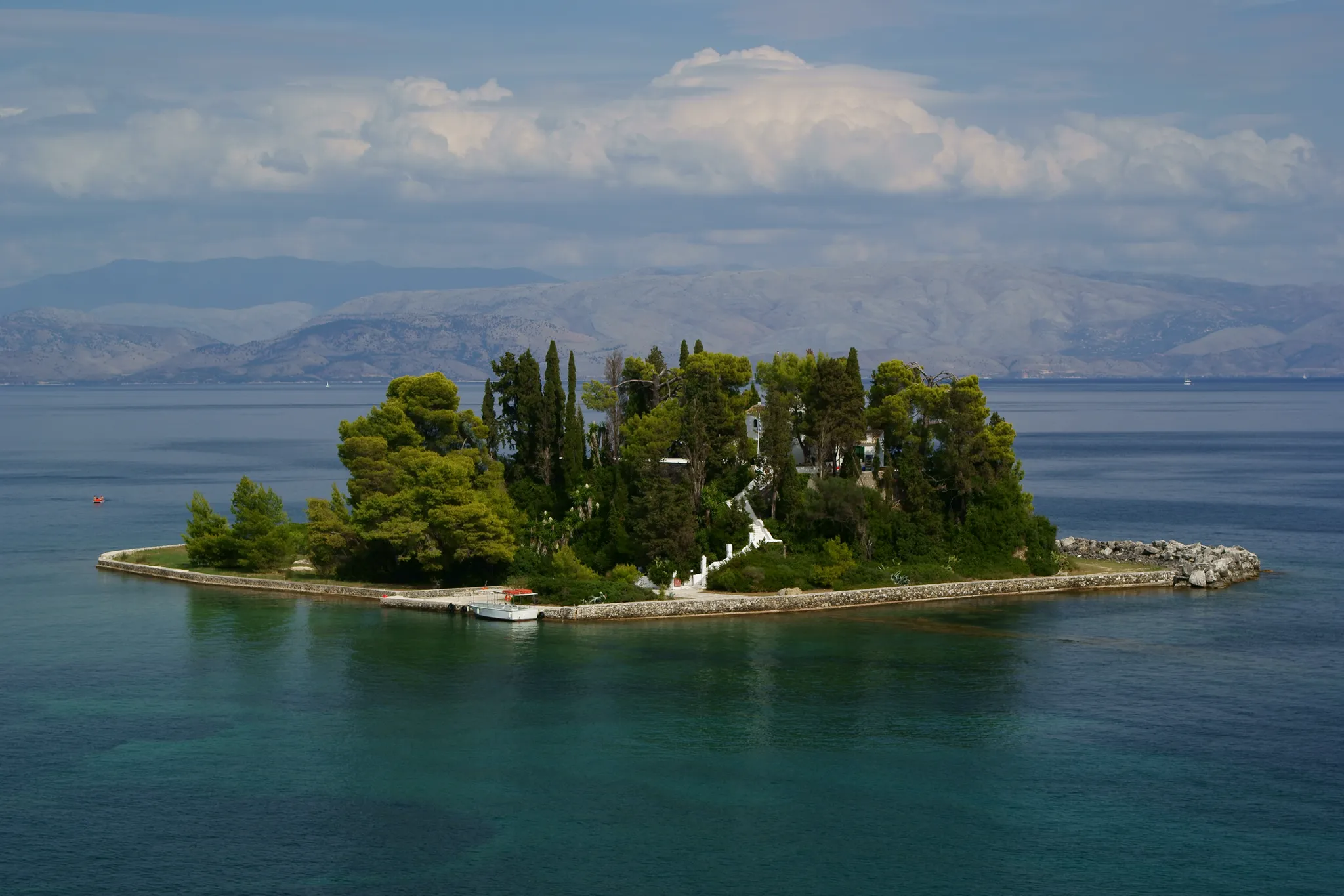 Pontikonisi Island
