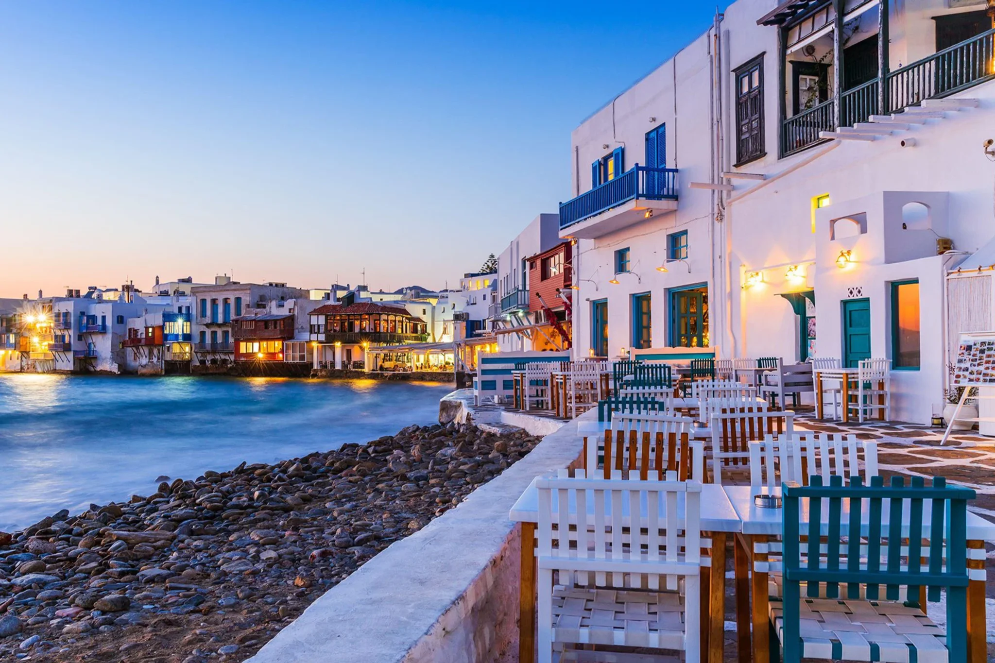 Luxury & Fine D. Restaurants of Mykonos Island