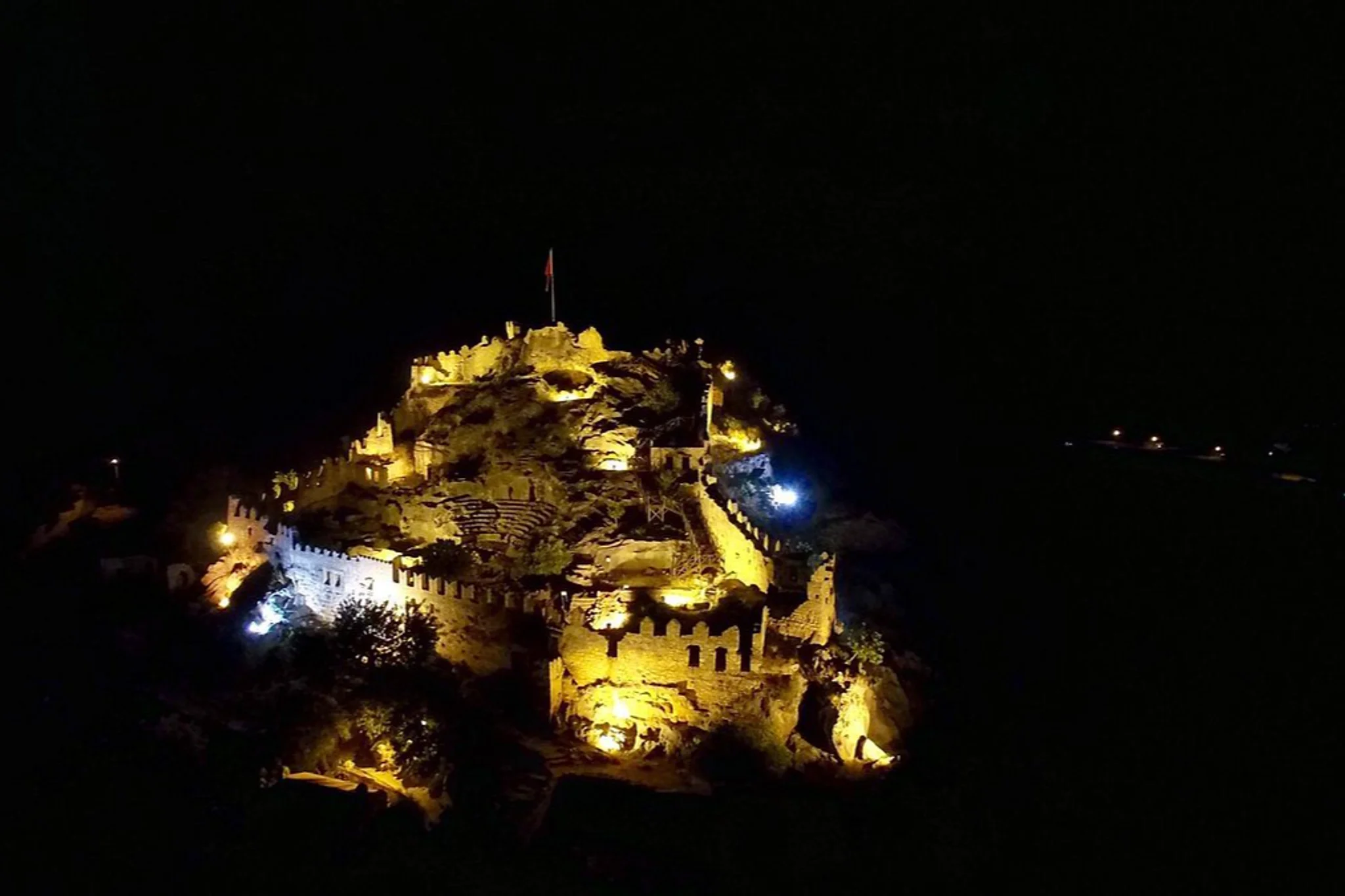 Nightlife in Kekova