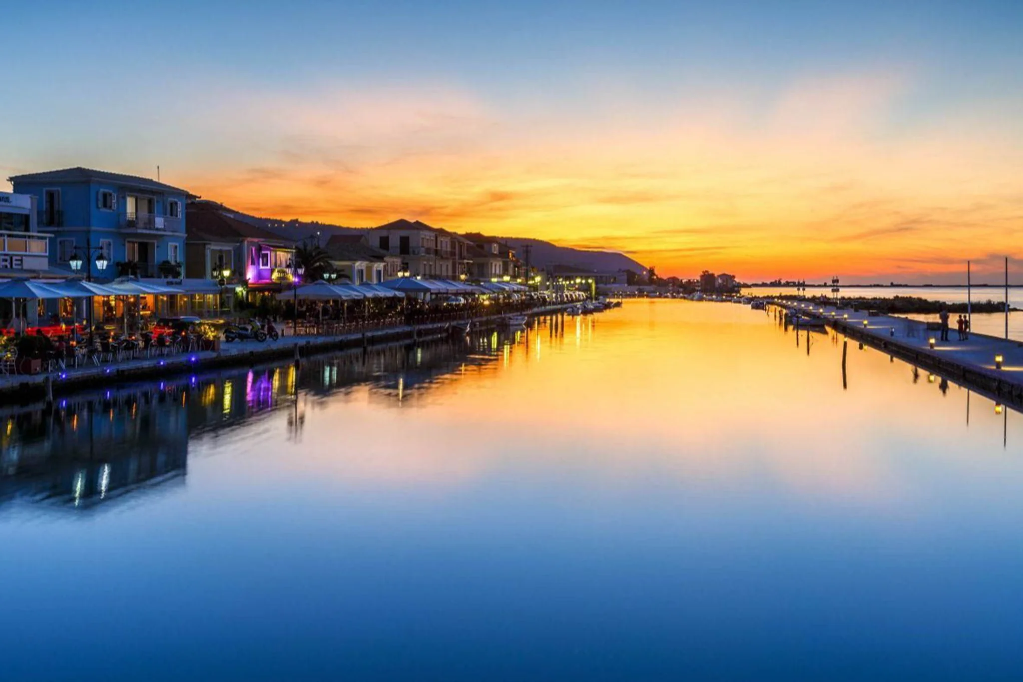 Nightlife in Lefkada Island