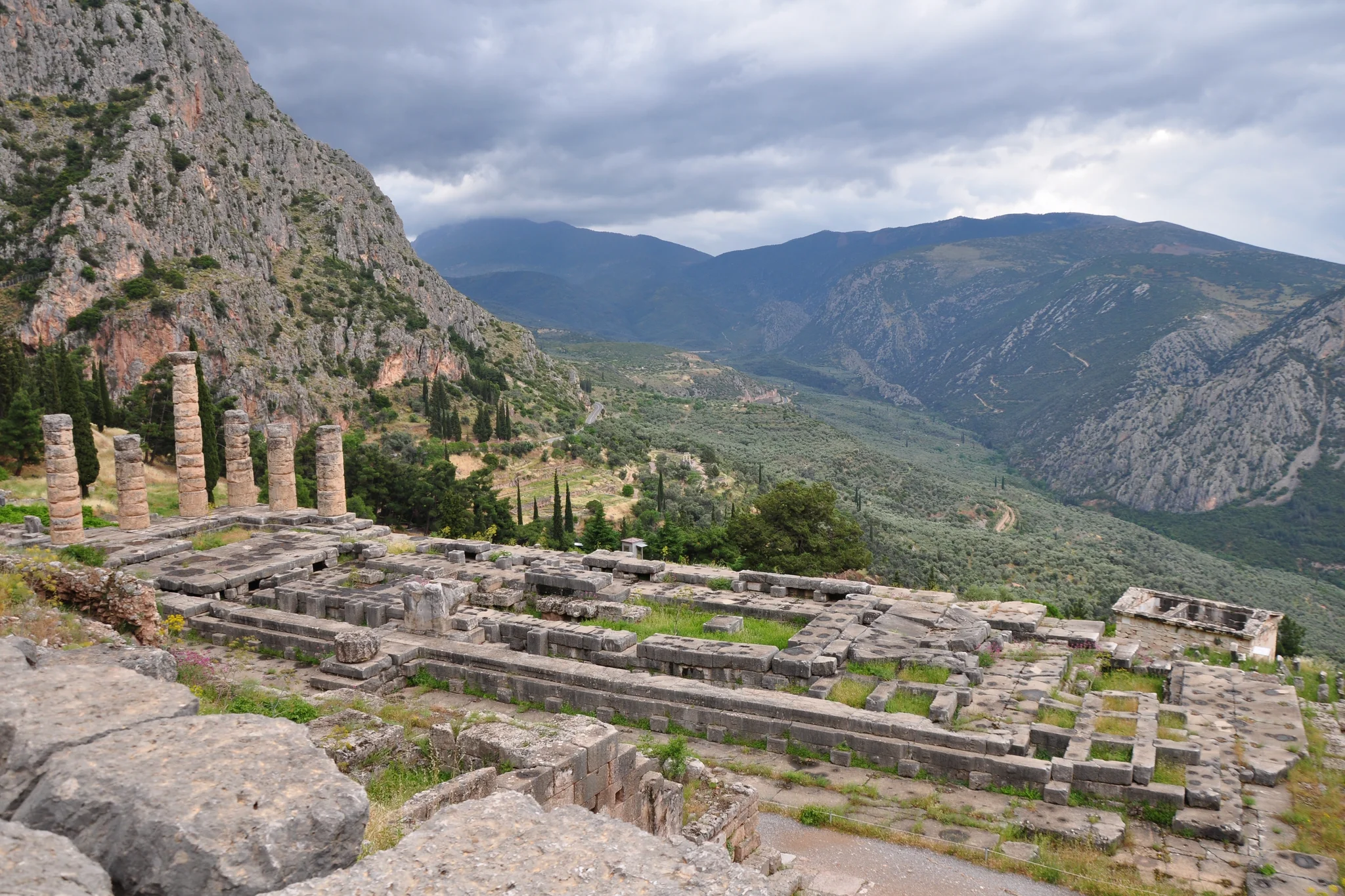 Temple Of Apollo at Delphi