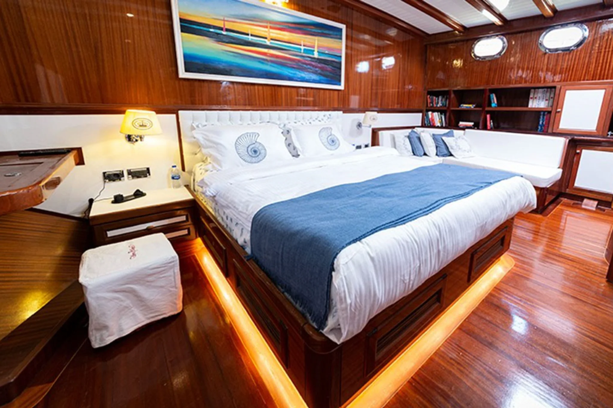 Queen of Datca cabin 2