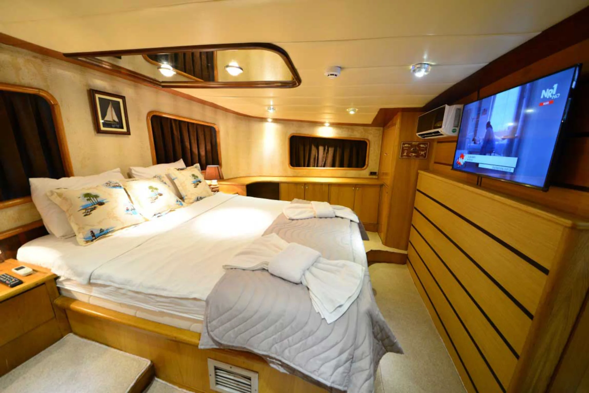 Cabine 2 de S/Y IMPACT Z
