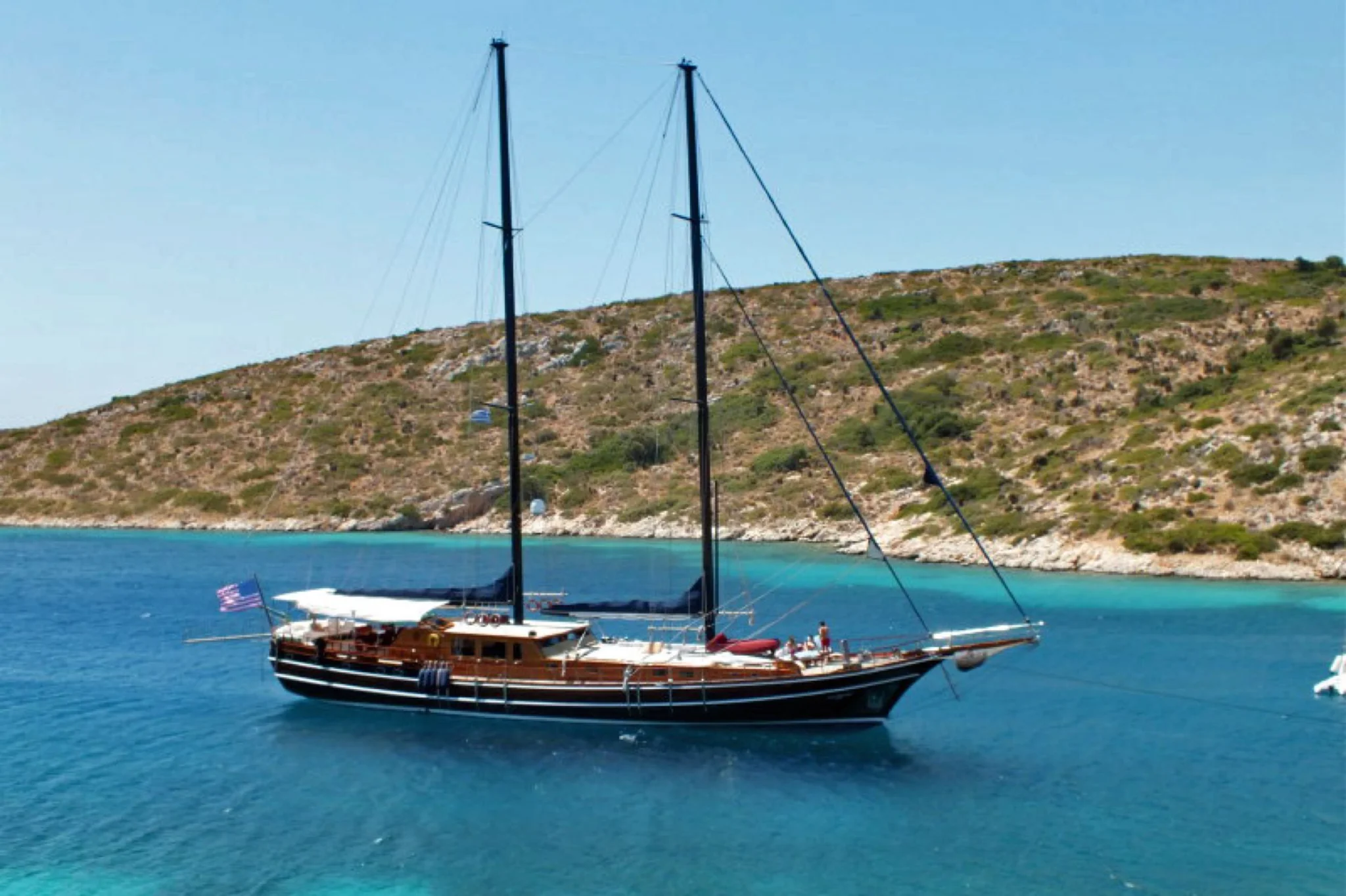 Blue Capricorn yacht