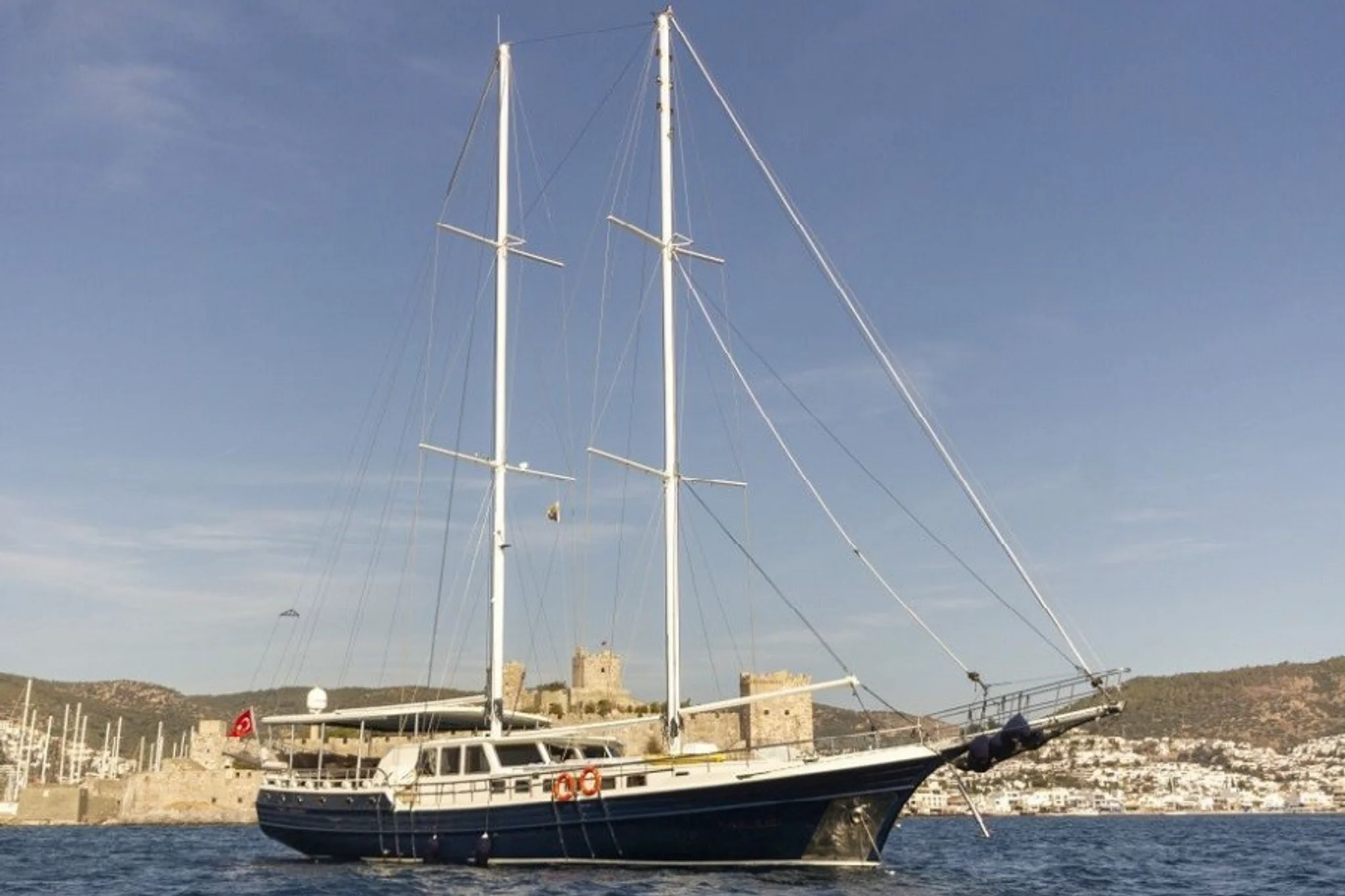 The Blue Sea yacht